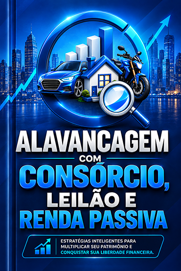 capa - alavancagem com consórcio, leilão e renda passiva